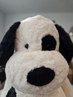 Jellycat Giant Bashful Black Cream Puppy Dog Plush Stuffed Animal Authentic 37 