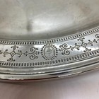 Tiffany   Co Sterling Silver 16 Inch Oval Tray 20181b  10593
