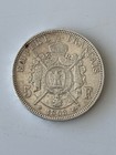 1868 France 5 Francs Silver World Coin