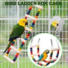 Parakeet Toys 7 Pcs Colorful Bird Toys For Parakeets pet Bird Cage Hammock Swing