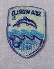 Vintage Sea World Aurora Ohio Amusement Park Souvenir Embroidered Patch Unused