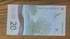Mexico 20 Pesos  Polymer Unc Banknote  Commemorate Issue 