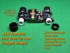 Afx g-plus aurora G  Wide O-ring Fronts   Rears Silicone Tires Ho Slot Car Parts
