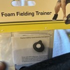 New Athletic Works Foam 2 Hand Fielding Trainer Ball Sports Black
