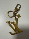 Louis Vuitton Key Ring M63080 Silver Black Rm0159 4700622