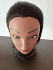 100  Human Hair Mannequin Head Manikin Cosmetology Training Braiding Doll 16in