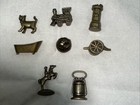 Hasbro Monopoly 80th Anniversary Edition Complete Replacement Set Of 8 Tokens