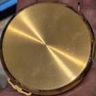 Vintage Pink Lady Powder Compact With Mirror For Handbag Used Gold Tone