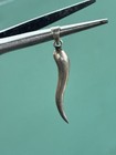 Vintage Sterling Silver 925 Cornicello Pendant Italian Horn Charm 1 5    Mcm Taxco
