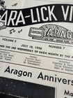 1956 Aragon Ballroom Scarce Promotional Angels Police Aladdin Buddy Hayes Vtg