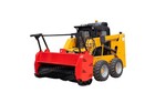 Heavy Duty Attachment 72inch Forestry Mulcher Fits Bobcat Skid Steer Loader