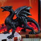 Large Dragon Winged Sculpture Table Decor Figurine Statue Mythic Roaring Huge Us