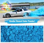 Color Blaze Black Out Gender Reveal Blue Colored Powder Burnout  2lbs Blue 