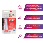 3m Marine Adhesive Sealant 4200fc  Fast Cure  White  3 Oz Tube