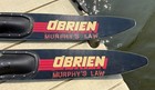 Vtg O brien Celebrity Combos 170cm  67   Concave Slalom Water Skis -murphy s Law