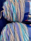 Lot Of 2 Skeins Bernat Super Value Yarn 5oz Color 28814 Southwest Ombre 212223