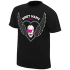 Wwe Bret Hitman Hart Black T-shirt 