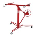 16ft Drywall Lifter Panel Hoist Dry Wall Rolling Caster Lifter Construction Tool