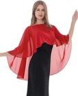 Wedding Capes Bridal Capelet Chiffon Shrug Shawls And Wraps For Evening