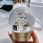2021chanelvip Gift Crystal Ball Snow Globe New Limited Edition Christmas