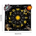 Tarot Cloth Divination Cards Velvet Mat Zodiac Astrology Horoscope Tablecloth