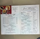 Vintage 1959 Menu The Plantation Grill Ward Hotel Fort Smith Arkansas Ozarks