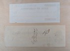 1865 And 1875  Large Amount Bank Checks Free Shipping