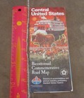 Vintage 1976 Standard Oil Central Usa Bicentennial Commemorative Road Map