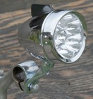 Vintage Schwinn Stingray Bicycle C 7 Led Head Light Cruiser Bike Lowrider Krate