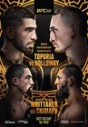 Ufc 308 Fight Poster 11x17 Inches - Ilia Topuria Vs Max Holloway - New Usa