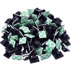100 Pcs Cable Clips Self-adhesive Cord Wire Holder Management Organizer Clamp
