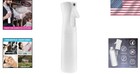 Elegant 300ml Fine Mist Spray Bottle For Hair  Pets   Plants - Eco-friendly