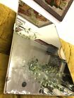 Mid Century Metal Wall Medicine Cabinet Bathroom Sink Mirror White Vintage Mcm