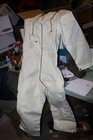 Nos Usgi Potmc Protective Suit System Outer Coveralls White Space Suit Size L