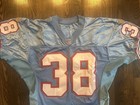 1996 Wilson Fields  38 Houston Oilers Pro Cut Game Worn Jersey Size 44