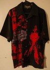 Nikki Sixx Dragonfly Clothing Men s Dress Shirt Medium