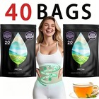 3x Pipi Tea Organic Oolong Tea Bags -whole Leaf 20 Bags  4g Each  -cortisol   Ca
