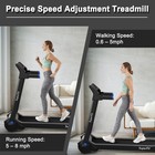 Superfit 3hp Self-standing Folding Electric Treadmill Running Machine W speaker
