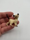 Hagen Renaker Siamese Tom Cat Walking Figurine Miniature Ceramic Blue Eyes