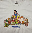 Vintage Disney Snow White And The Seven Dwarfs Embroidered Single Stitch Shirt 