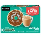 The Original Donut Shop  Vanilla Latte Flavored K-cup Coffee Pods  10 Count