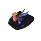 Archery Finger Tabs Guard Leather Protective Gears Recurvebow Right Handed Blue