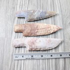 3 Stone Ornamental Knife Blades   2854   Mountain Man Knife