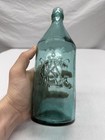 Antique 1870 s Whittled Mineral Water Bottle   gettysburg Katalysine Spring  