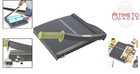 Paper Cutter Guillotine Trimmer 12in Cut Length 10 Sheets Office Home Use