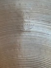 Vintage 1960s Avedis Zildjian 18  Small Stamp Crash Cymbal