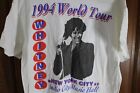 Vtg 1994 Whitney Houston World Tour Nyc Radio City White T-shirt Xl Read