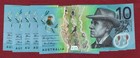 Australian Banknote  10 Ten Dollars 2017 General Prefix  Unc
