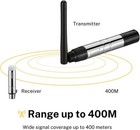 Donner Dmx512 Controller Wireless Dmx Stage Lighting Transmitter W  7 Receivers