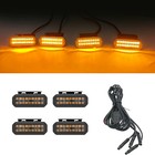 For Toyota Hilux Led Car Lights Front Grille Led Light Safety Warning Light